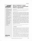 Expert Opinion Investigational Drugs (5.274) Cover Page