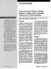 Research paper thumbnail of Drake Chemical Workers' Health Registry: coping with community tension over toxic exposures