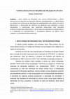 Research paper thumbnail of O EFEITO DEVOLUTIVO DO RECURSO DE APELAÇÃO NO CPC/2015