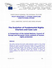 The Evolution of Fundamental Rights Charters and Case Law Cover Page