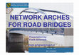 Research paper thumbnail of Network Arches for Road Bridges