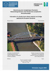 Research paper thumbnail of Calculation of a double track railway network arch bridge applying the European standards