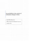 Accountability in the context of civilization change in China Cover Page