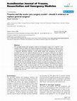 Research paper thumbnail of Trauma and the acute care surgery model – should it embrace or replace general surgery?