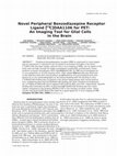 Research paper thumbnail of Novel peripheral benzodiazepine receptor ligand [11C]DAA1106 for PET: An imaging tool for glial cells in the brain