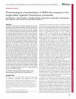 Research paper thumbnail of Pharmacological characterization of NMDA-like receptors in the single-celled organism Paramecium primaurelia