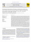 Research paper thumbnail of Developmental abnormalities and changes in cholinesterase activity in sea urchin embryos and larvae from sperm exposed to engineered nanoparticles