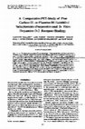 Research paper thumbnail of A Comparative PET-study of five carbon-11 or fluorine-18 labelled salicylamides. Preparation and in vitro dopamine D-2 receptor binding