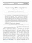 Impact of coral predators on tropical reefs Cover Page