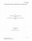 Critical assessment of Sukuk: Asset-Backed Sukuk vs Asset-Based Sukuk Sukuk defaults: Asset-Backed Sukuk vs Asset-Based Sukuk Cover Page