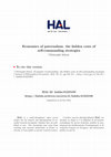 Research paper thumbnail of Economics of paternalism: the hidden costs of self-commanding strategies (Journal of Philosophical Economics: Reflections on Economic and Social Issues, 9(1), 2015)