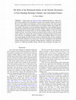 Research paper thumbnail of The Role of the Rotational Inertia on the Seismic Resistance of Free-Standing Rocking Columns and Articulated Frames