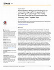 A Global Meta-Analysis on the Impact of Management Practices on Net Global Warming Potential and Greenhouse Gas Intensity from Cropland Soils Citation: Sainju UM (2016) A Global Meta-Analysis on the Impact of Management Practices on Net Global Warming Potential and Greenhouse Gas Cover Page