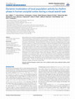 Research paper thumbnail of Dynamic modulation of local population activity by rhythm phase in human occipital cortex during a visual search task