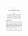 Research paper thumbnail of Sequential Learning for Tonal Analysis