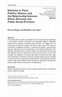 Ethnicity in Time: Politics, History, and the Relationship between Ethnic Diversity and Public Goods Provision Cover Page