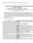 Research paper thumbnail of Seismotectonic deformations and recent tectonics of the Tien Shan