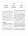 Sensor noise modeling using the Skellam distribution: Application to the color edge detection Cover Page