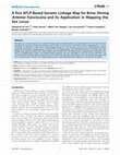 Research paper thumbnail of A first AFLP-Based Genetic Linkage Map for Brine Shrimp Artemia franciscana and Its Application in Mapping the Sex Locus