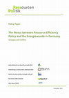 Research paper thumbnail of Policy Paper The Nexus between Resource Efficiency Policy and the Energiewende in Germany. Synergies and conflicts