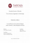 Research paper thumbnail of I resti dell'insula sotto San Paolo alla Regola: analisi strutturale e studio dell'apparato decorativo (MA Archaeology, Sapienza University of Rome, 2014–2016)