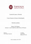 Research paper thumbnail of Roma, Colle Oppio: intonaci e stucchi dall'area delle Terme di Traiano (BA Archaeology, Sapienza University of Rome, 2012–2014)