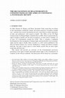 Research paper thumbnail of The Recognition of Health Rights in Constitutions on the African Continent: A Systematic Review