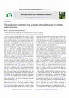 Research paper thumbnail of The publication symmetry test: a simple editorial heuristic to combat publication bias