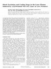 Research paper thumbnail of Shock Excitation and Cooling Stage in the Laser Plasma Induced by a Q-Switched Nd:YAG Laser at Low Pressures