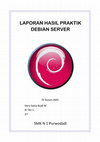 Research paper thumbnail of LAPORAN PRAKTIK DEBIAN SERVER