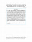 Research paper thumbnail of A Resource War to Die For: Is the conflict over minerals centred in Chhattisgarh the worst war there has ever been in India