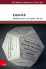 Lesen X.0. Rezeptionsprozesse in der digitalen Gegenwart Cover Page