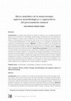 Research paper thumbnail of Anxiolytic Effects of Music Therapy: Neurobiological and Cognitive Aspects of Musical Processing