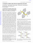 A tetranuclear cobalt(ii) chain with slow magnetization relaxation Cover Page