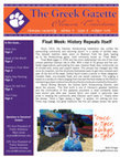 Research paper thumbnail of GreekGazette at Clemson- Kicking off the Season Right with the First Friday Parade