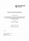 Research paper thumbnail of Cobanoglu Dominik_Die Verarbeitung von Traumata in der türkischen Literatur. Ausgewählte Kurzgeschichten von Feride Çiçekoğlu.pdf