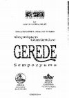 Research paper thumbnail of Gerede'de Halk İnanışları ve Ziyaret Yerleri.pdf