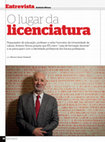 O lugar da licenciatura - Entrevista com António Nóvoa Cover Page