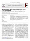 Effect of flavonoids on androgen and glucocorticoid receptors based on in vitro reporter gene assay Cover Page