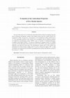 Evaluation of the Antioxidant Properties of Five Mentha Species Cover Page