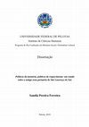 Research paper thumbnail of Políticas da memória, políticas do esquecimento: um estudo sobre a antiga zona portuária de São Lourenço do Sul