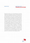 Research paper thumbnail of Translocations. Ein Forschungsprojekt im Rahmen des Leibniz-Preises. Exposé 2017