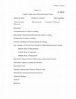 Research paper thumbnail of Handbook of Instructional Comm 2nd ed Chapter 15 Cognitive Learning Hosek Crawford Vogul-Bauer.docx