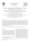 Research paper thumbnail of Hydrologic variation during the last 170,000 years in the southern hemisphere tropics of South America