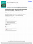 Research paper thumbnail of Tapping into rubber: China's opium replacement program and rubber production in Laos