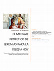 Research paper thumbnail of JEREMIAS CURSO DEL VERANO.docx