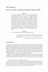 Research paper thumbnail of Poinsot vs Peirce on Merging with Reality by Sharing a Quality