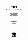 Research paper thumbnail of T P T Test de Personalidad de TEA