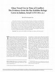 Research paper thumbnail of Glass Vessel Use in Time of Conflict: The Evidence from the Bar Kokhba Refuge Caves in Judaea, Israel (135/136 C.E.). Bulletin of the American Schools of Oriental Research 376: 29-62, 2016