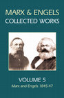 Marx Engels Collected Works Volume 5 Ma - Karl Marx Cover Page